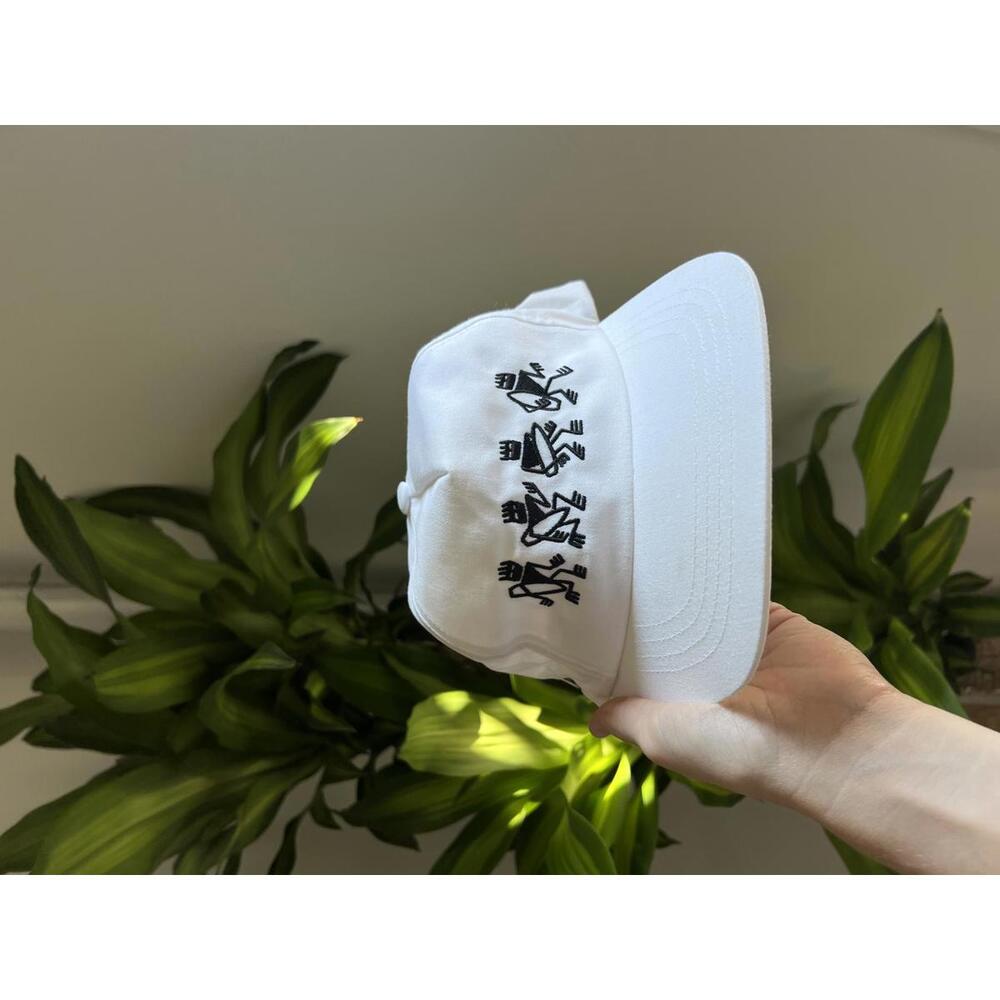 White Snap-back Canto Vision Hat by DJ Javier